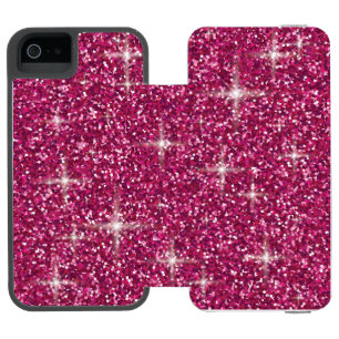 Roze iriserende glitter