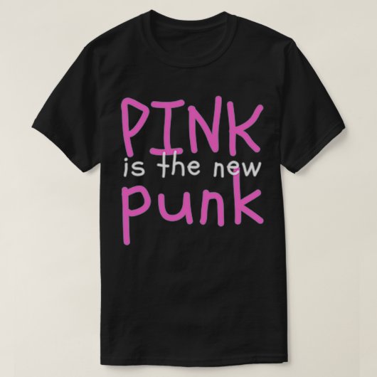 Roze is de nieuwe Punk Premium T-shirt (Design voorkant)