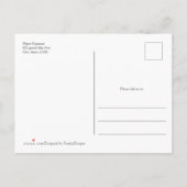 Roze is een meisje boho waterverf bloemenpampa's uitnodiging briefkaart (Achterkant)