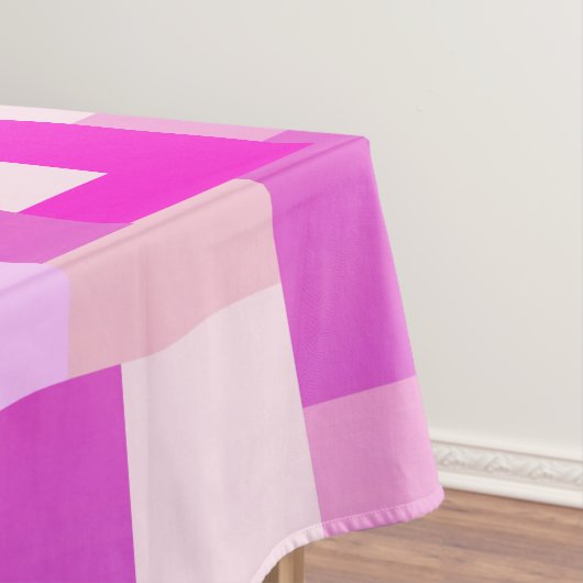Roze is mij tafelkleed (Voorbeeld)