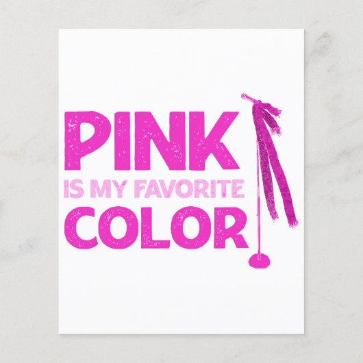 Roze is mijn favoriete kleur (Achterkant)