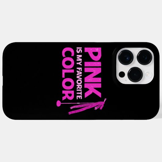 Roze is mijn favoriete kleur Case-Mate iPhone case (Achterkant (horizontaal))