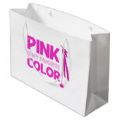 Roze Is Mijn Favoriete Kleur Groot Cadeauzakje (Achterkant Gekanteld)