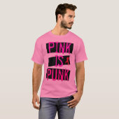 Roze is Punk T-shirt (Voorkant volledig)