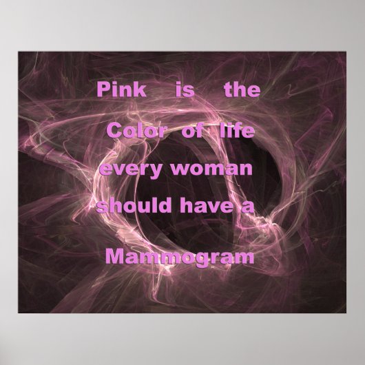 Roze is voor het leven Poster (Voorkant)