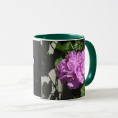 Roze Ivy Geranium Mok (Voorkant rechts)