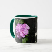 Roze Ivy Geranium Mok (Voorkant links)