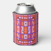 roze jachtroze blikjeskoeler (Blikje Achterkant)