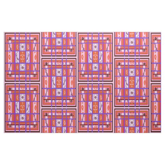 roze jachtroze stof (Yard (91,4 cm))