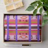 roze jachtroze tissuepapier (Geschenk)