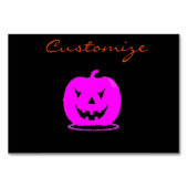 Roze Jack o'lantern Halloween Thunder_Cove Kaart (Voorkant)