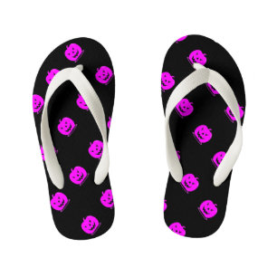 Roze Jack o'lantern Halloween Thunder_Cove Kinder Teenslippers