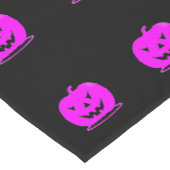 Roze Jack o'lantern Halloween Thunder_Cove Korte Tafelloper (Hoek)