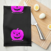 Roze Jack o'lantern Halloween Thunder_Cove Theedoek (Quarter Fold)