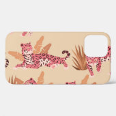 Roze Jaguar: Schattige naadloos Case-Mate iPhone Case (Achterkant (horizontaal))