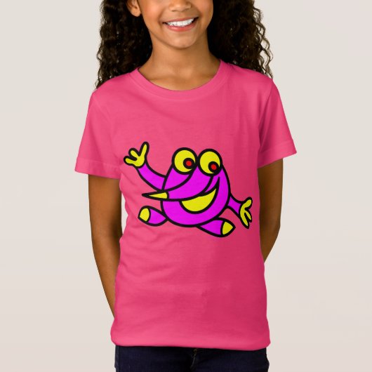 roze jango mode creatie shirt (Voorkant)