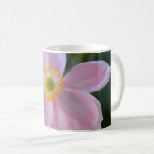 Roze japanese anemonbloem koffiemok (Voorkant rechts)