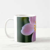 Roze japanese anemonbloem koffiemok (Links)