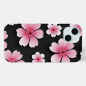 Roze Japans Sakura Kersenbloesem Patroon Case-Mate iPhone Case (Achterkant (horizontaal))