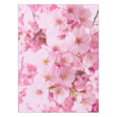 Roze Japanse Cherry Blossom Hanami Tafelkleed (Voorkant)