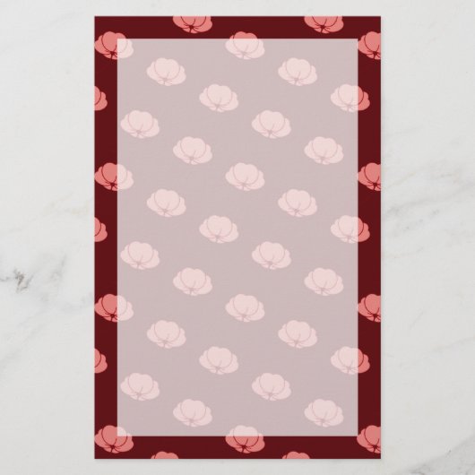 Roze Japanse Chrysanthemum Bloemen Briefpapier (Voorkant)
