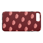 Roze Japanse Chrysanthemum Bloemen Case-Mate iPhone Case (Achterkant (Horizontaal))
