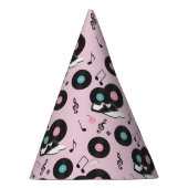 Roze jaren 1950 Retro Diner Verjaardagsfeest Pet – Feesthoedjes (Rechts)