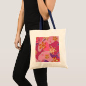 Roze Jazzy Design Bag voor haar Tote Bag (Voorkant (product))