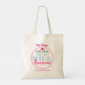 roze Je bent een tas-geweldige cadeau voor leraren Tote Bag (Achterkant)