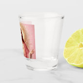 Roze Jezus heeft een bril geschoten! Shot Glas (Rechts)