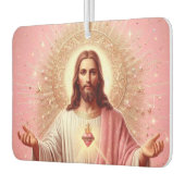 Roze Jezus luchtverfrisser! Luchtverfrisser (Links)