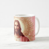 Roze Jezus Mok! Koffiemok (Voorkant rechts)