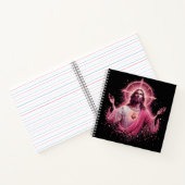 Roze Jezus notitieboek! Notitieboek (Binnen)