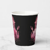 Roze Jezus papieren beker! Papieren Bekers (Links)