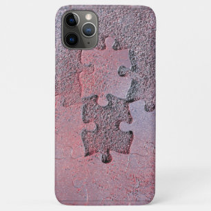 Roze Jigzaag Puzzle for Autism Awareness Maand Case-Mate iPhone Case
