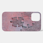 Roze Jigzaag Puzzle for Autism Awareness Maand Case-Mate iPhone Case (Achterkant (horizontaal))