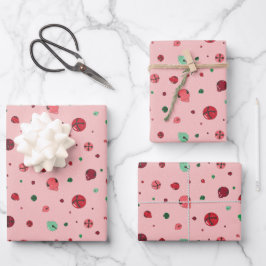 Roze Jingle Bells kerstpapier Inpakpapier Vel
