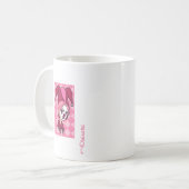 Roze Joker kaart Koffiemok (Voorkant links)