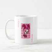 Roze Joker kaart Koffiemok (Links)
