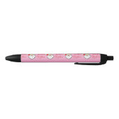 Roze Jolly Santa Claus  Kerst Zwarte Inkt Pen (Bodem)