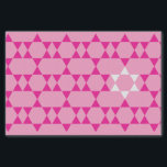 Roze Joodse ster paper Tissuepapier<br><div class="desc">Dit tissuepapier voegt een speciale aanraking aan elk Joods cadeau toe.</div>