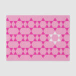Roze Joodse ster paper Tissuepapier<br><div class="desc">Dit tissuepapier voegt een speciale aanraking aan elk Joods cadeau toe.</div>