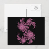 Roze Julia 324048 Briefkaart (Voorkant / Achterkant)