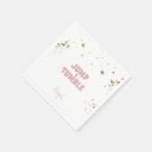 Roze Jump & Tumble Gymnastiek Verjaardagsfeest Servet (Hoek)