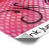 Roze June Poster (Hoek)