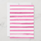 Roze Jurk Blonde Prinses Sweet 16 Kaart (Achterkant)