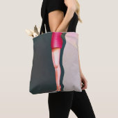 roze jurk tote bag (Dichtbij)