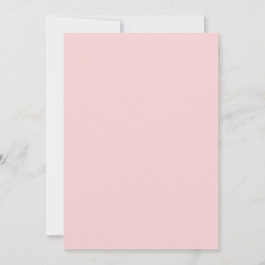 Roze jurk vrouwen 70ste verjaardag partij kaart (Achterkant)