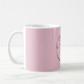 Roze Juweel Hoefijzer Koffiemok (Links)
