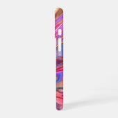 Roze juweeltonen iPhone 16 hoesje (Linkerkant)